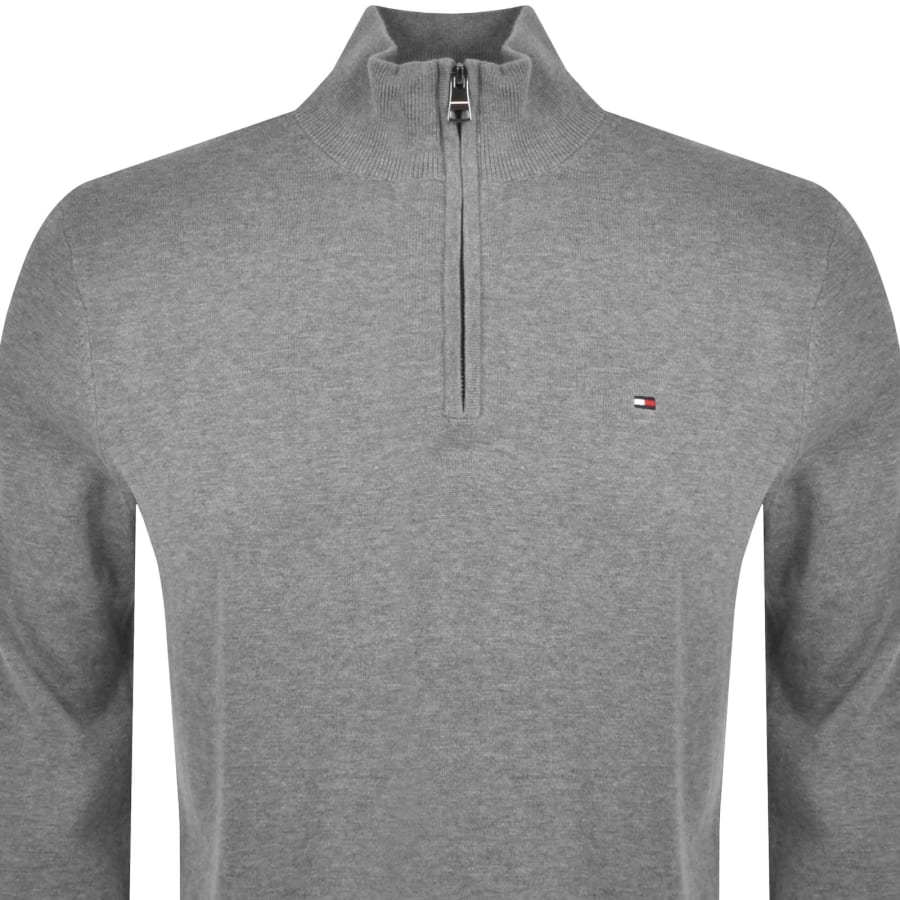 Tommy hilfiger pullover zip discount